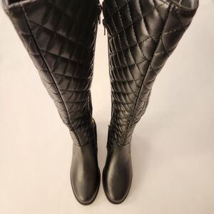Just Fab Argo Quilted riding boots